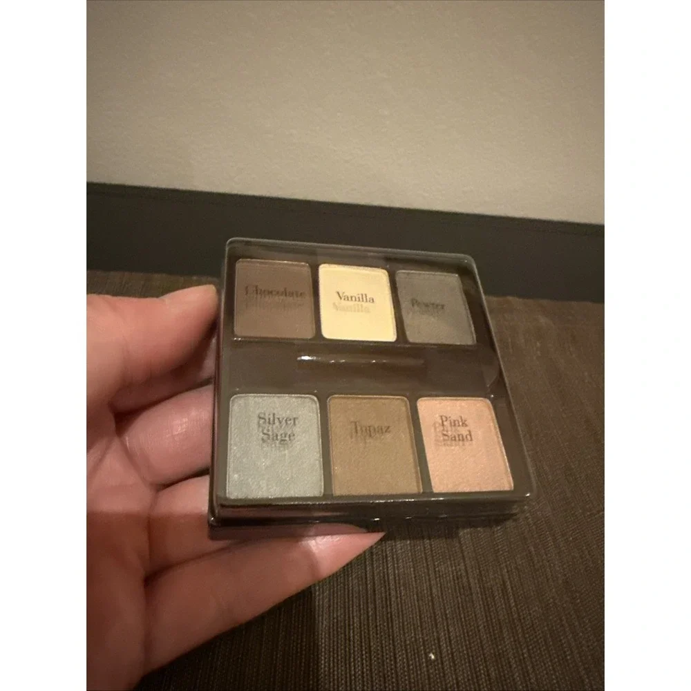 elizabeth arden eyeshadow palette Chocolate Vanille Pewter Silver Sage Topaz Pin